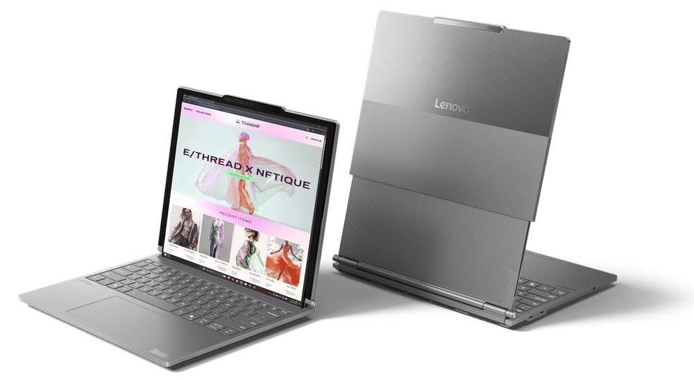 اسکرین شات محصول Lenovo ThinkBook Plus Gen 6 Rollable.