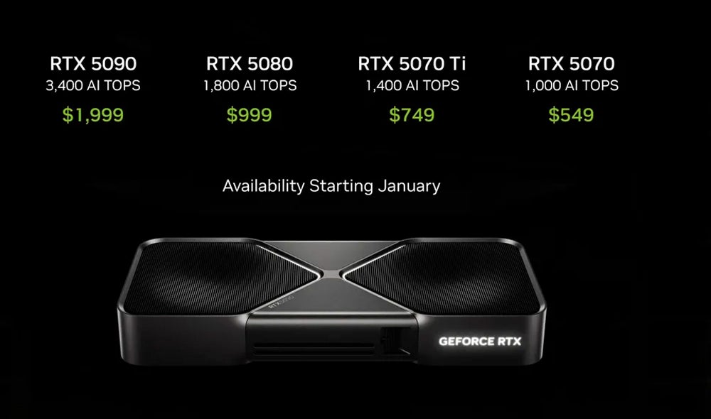 NVIDIA GeForce RTX 50-series.