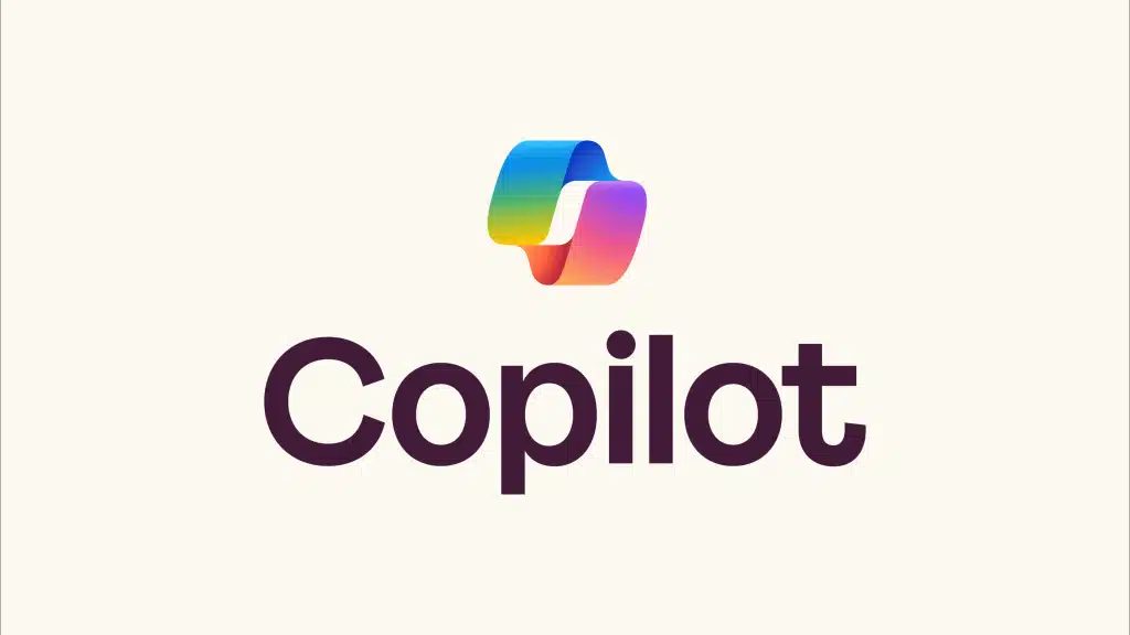 آرم Vision Copilot با نماد شیب رنگارنگ و متن جسورانه